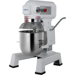 Professionell Planetmixer 10 liter 3 hastigheter Visp & Degkrok & Blandningsspade | Adexa B10K