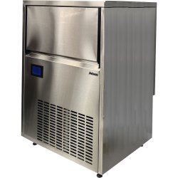 Professionell Ismaskin Klar is Individuella kuber 100kg/24h 40kg binge Rostfritt stål Digital kontroll | Adexa GI100SSD