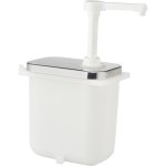 Dressing/Senap/Ketchupdispenser Pump 1x2 liter Rostfritt stål | Adexa NHP001