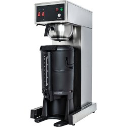 Professionell Kaffebryggare med Serveringstation 2,5 liter Vattenanslutning Rostfritt stål | Adexa RP286BV